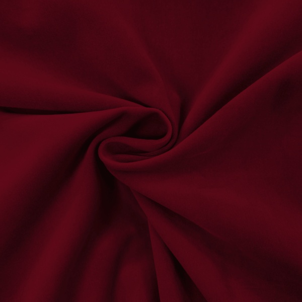 Cotton Velvet Maroon
